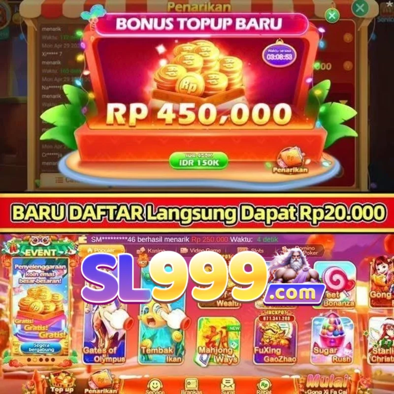 Login SL999 sekarang